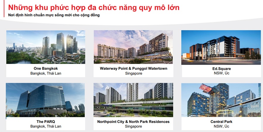 Những khu phức hợp lớn của Fraser Property