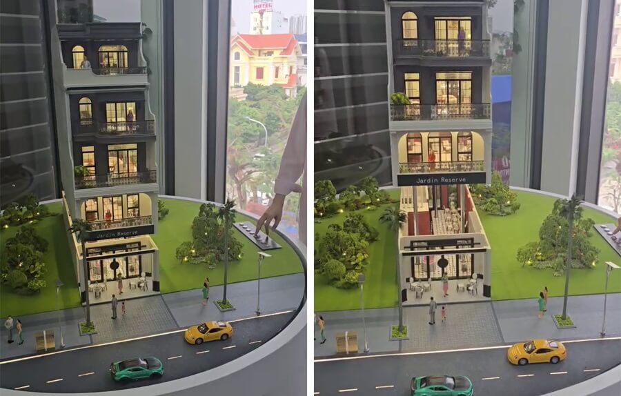 Chúng ta có thể soi chi tiết nội thất căn shophouse ANmaison