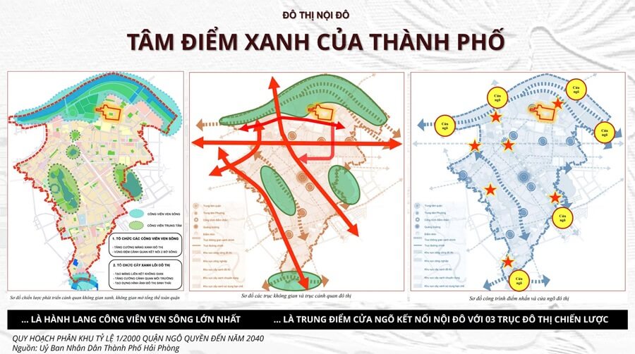 Tâm điểm kết nối quần thể nghỉ dưỡng ven sông Cấm