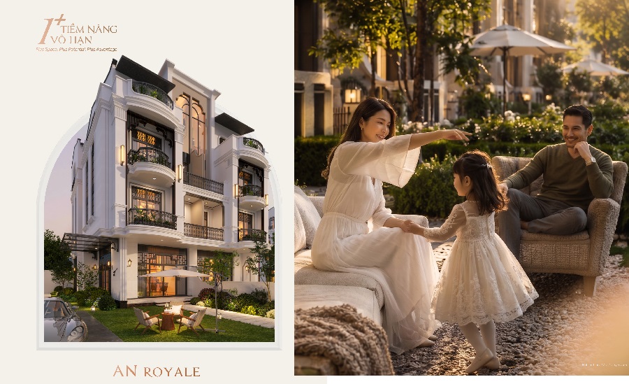 Không chỉ Kinh daonh, AN Royale còn là khu vực sống lý tưởng